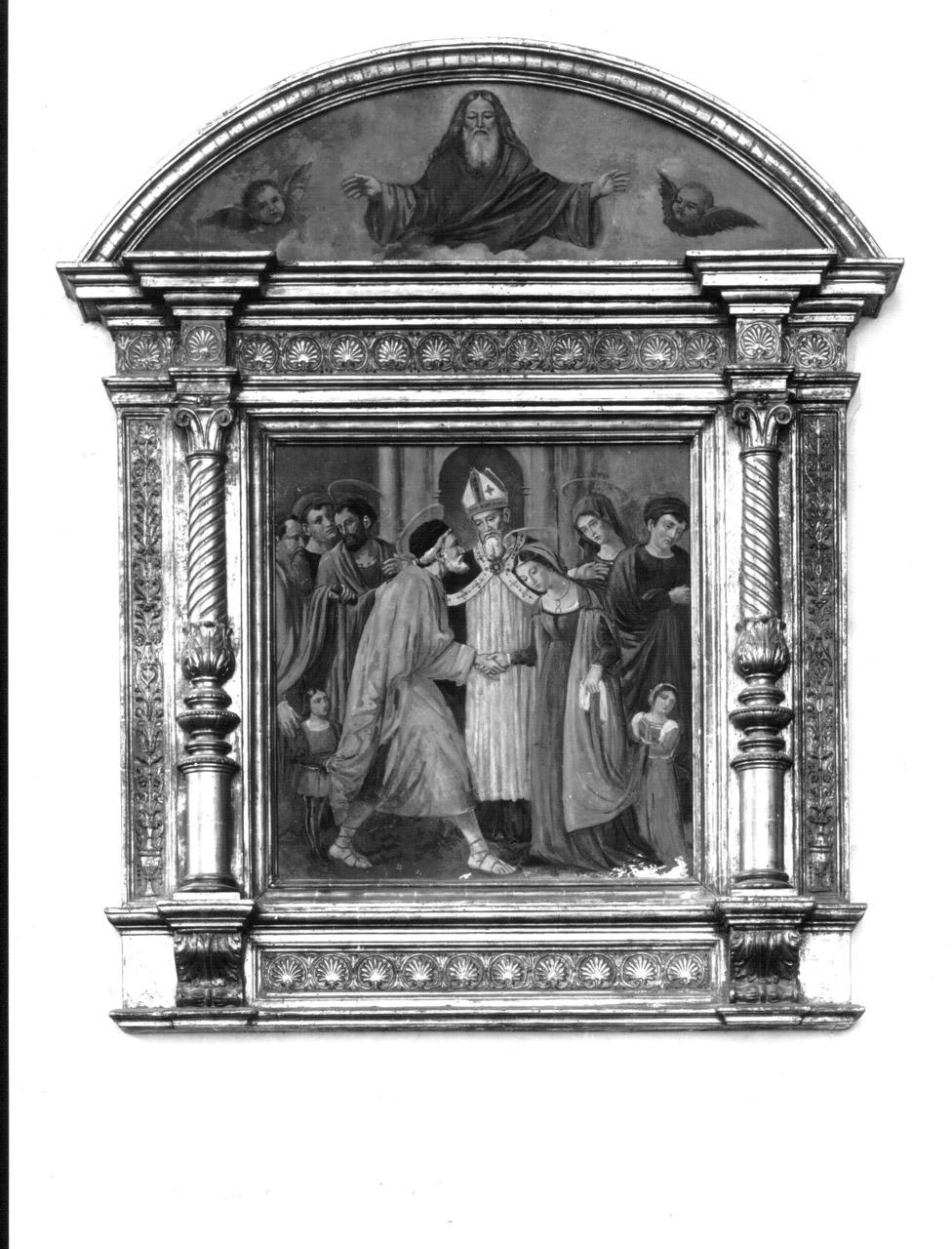 Lo Sposalizio di Maria Vergine, dipinto, opera isolata - ambito umbro (sec. XIX)