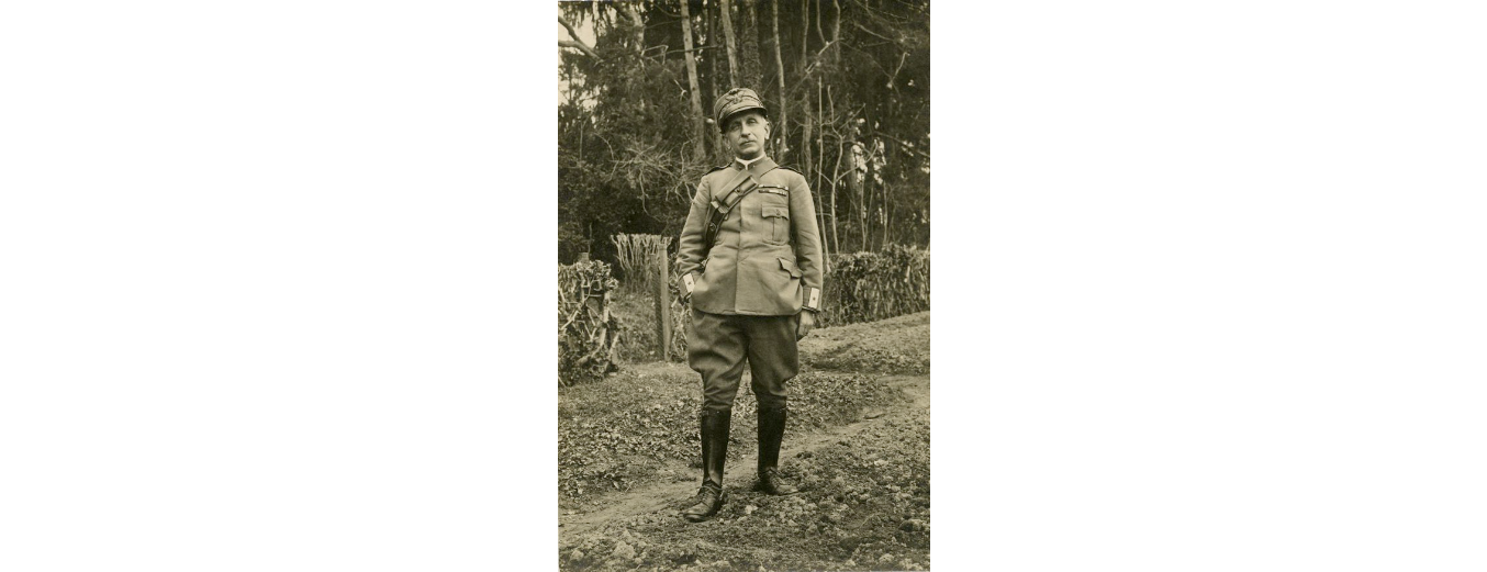Fotografo non identificato, il Generale Vincenzo Traniello, 1919, gelatina ai sali d'argento, 14,8x9,7 cm, PV000001