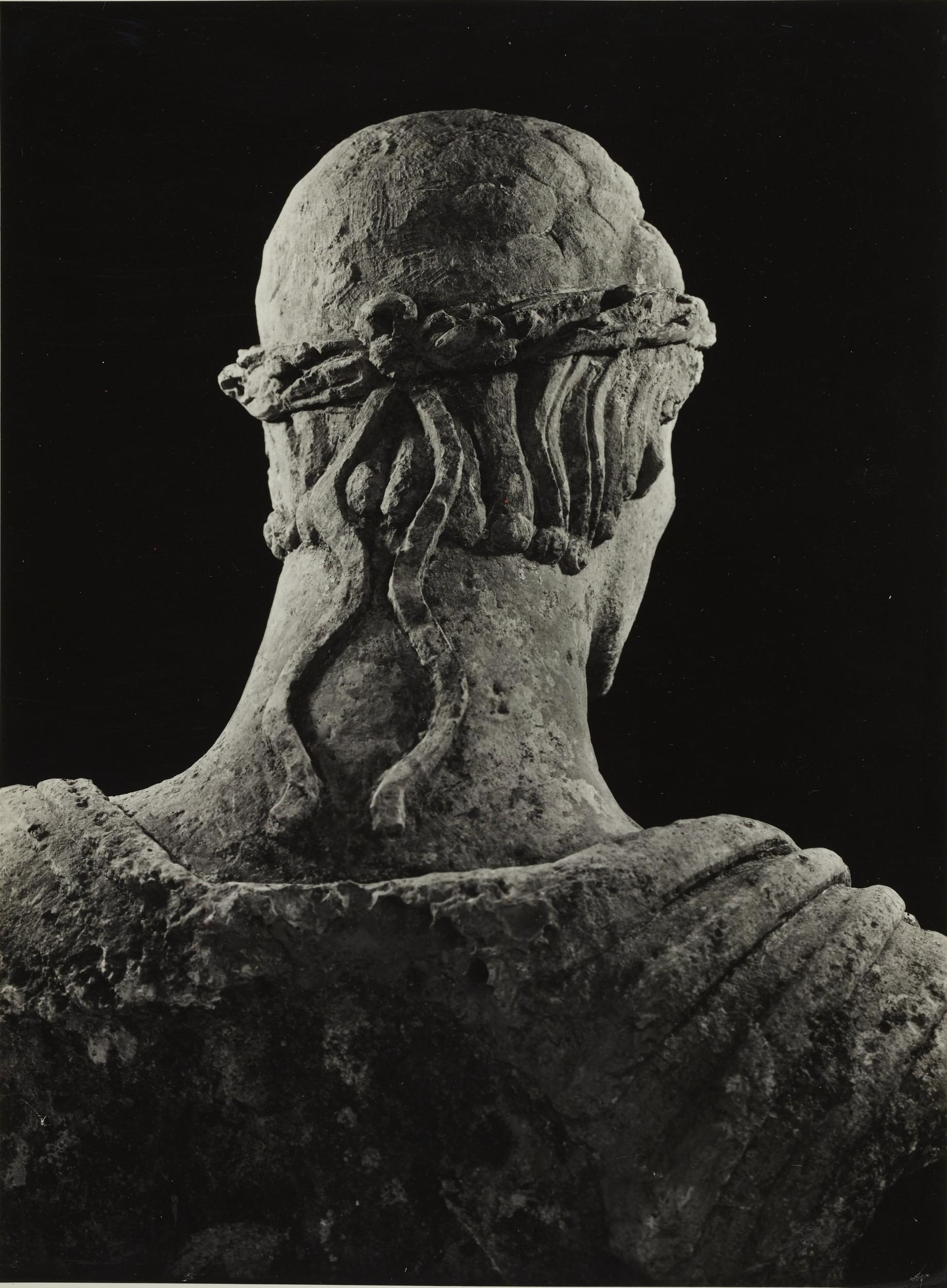 Fotografo non identificato, Barletta - Castello, Museo Civico, busto detto di Federico II, 1953–1954, gelatina ai sali d'argento/carta, MPI6023062