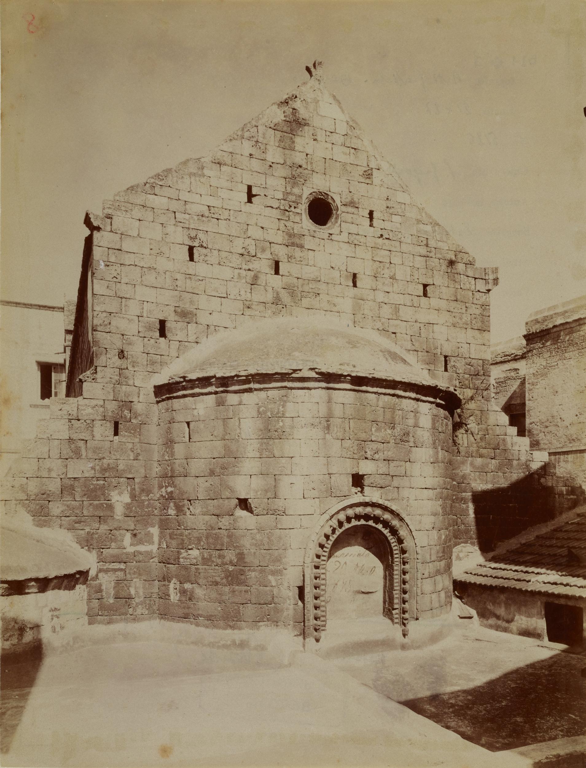 Fotografo non identificato, Bari - Chiesa di S. Gregorio, tabernacolo, 1915, gelatina ai sali d'argento/carta, MPI136715