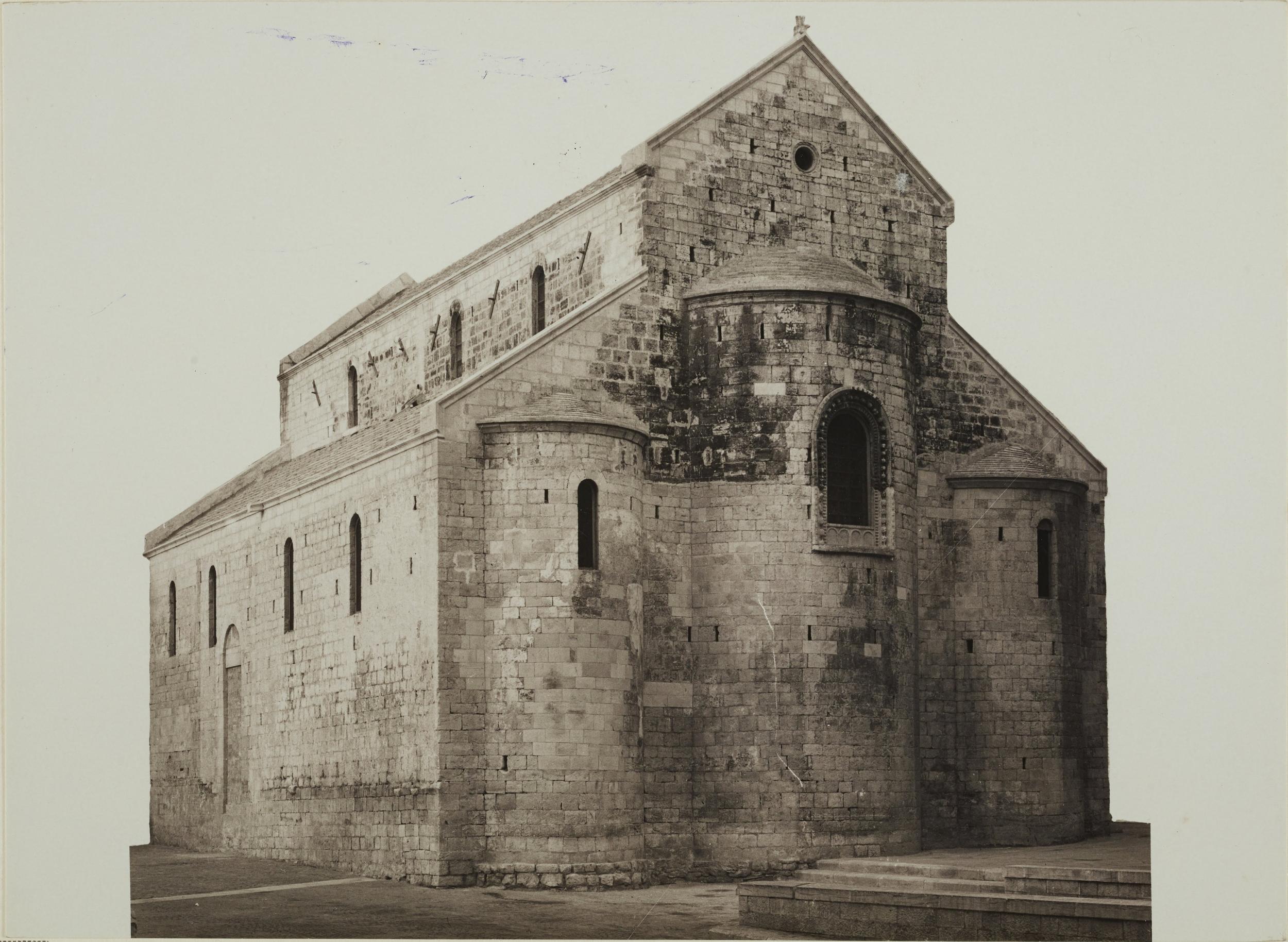 Antonio Ceccato, Bari - Chiesa di S. Gregorio, abside e fianco destro, 1926-1950, gelatina ai sali d'argento/carta, MPI136716