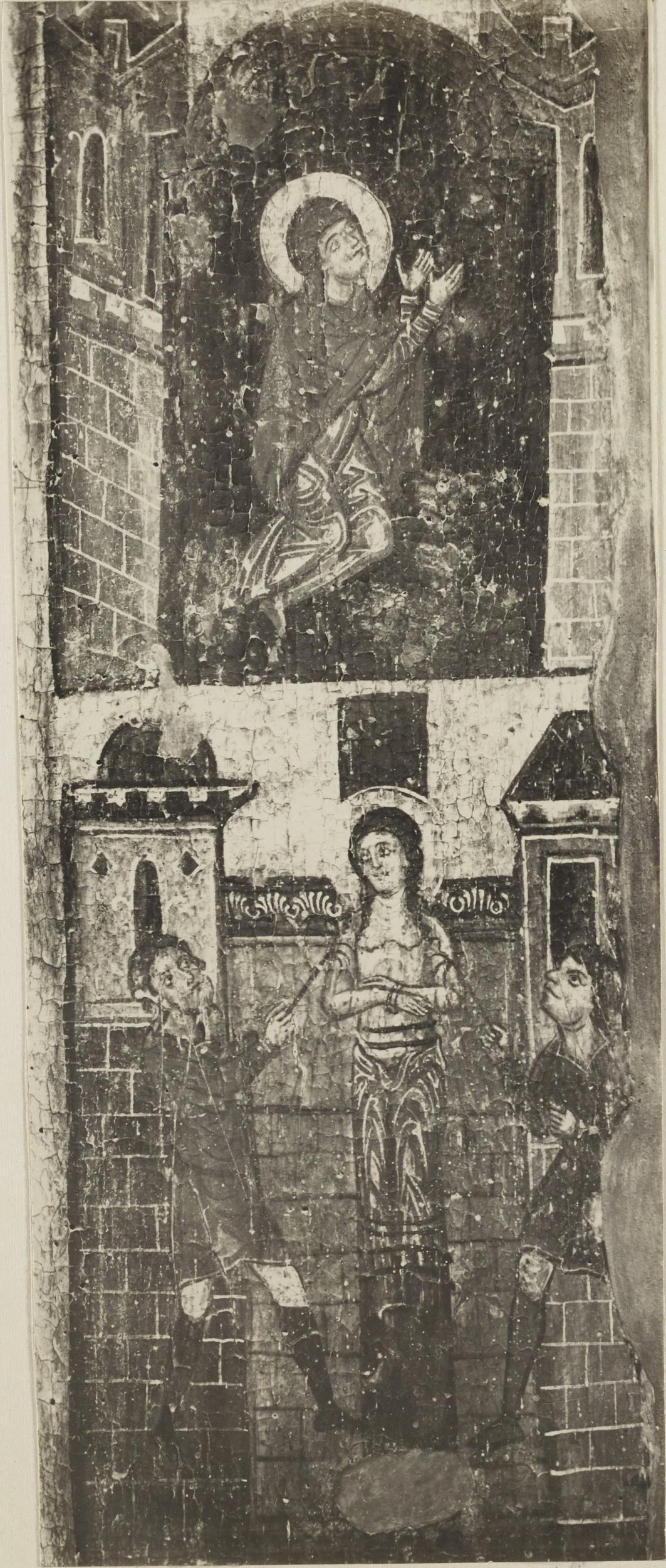 De Gregorio, Bisceglie - Chiesa di S. margherita, dittico dei SS. Nicola e Margherita - particolare, 1901-1910, gelatina ai sali d'argento/carta, MPI137791