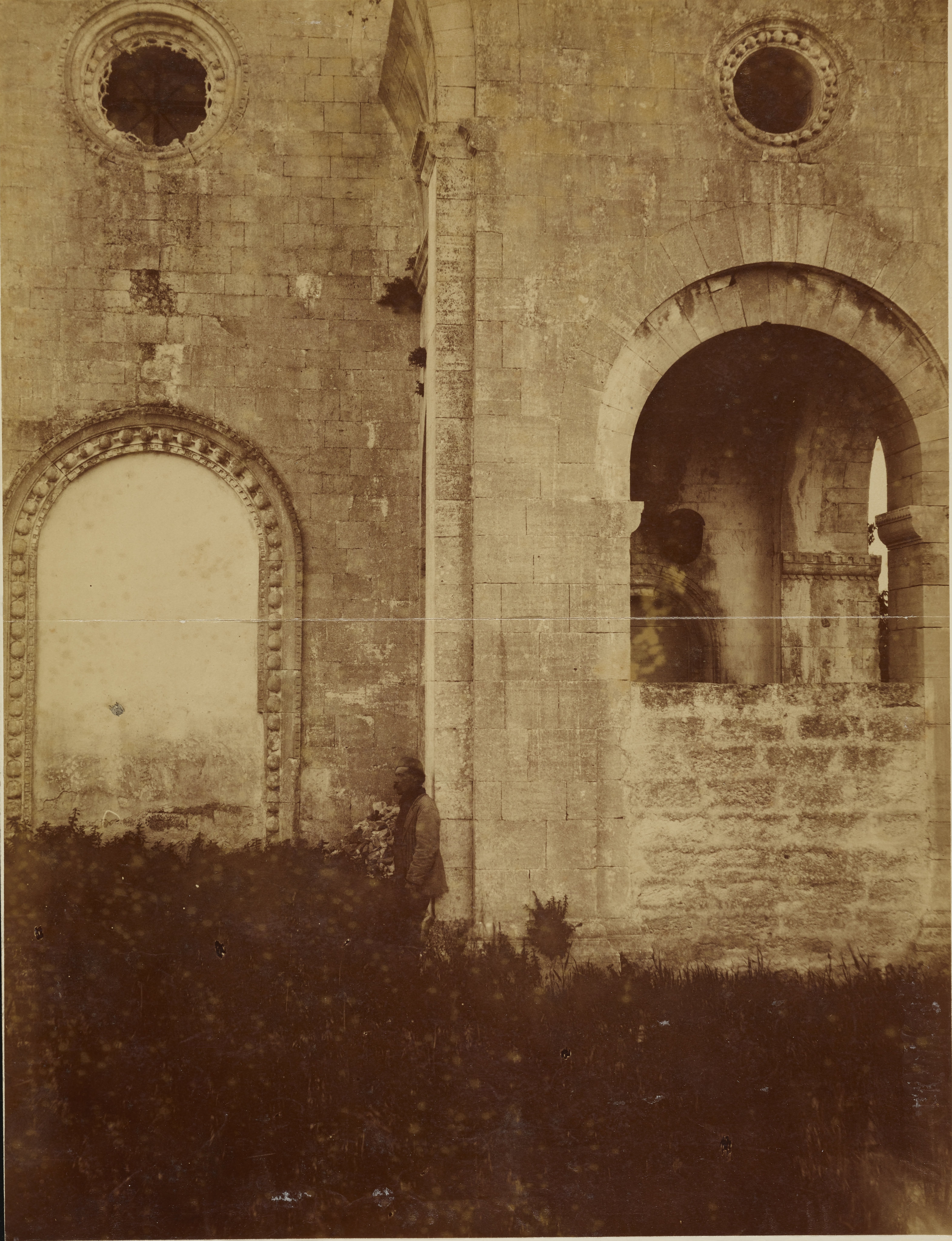 Fotografo non identificato, Valenzano - Chiesa di Ognissanti, esterno, 1876-1900, albumina/carta, MPI6074748