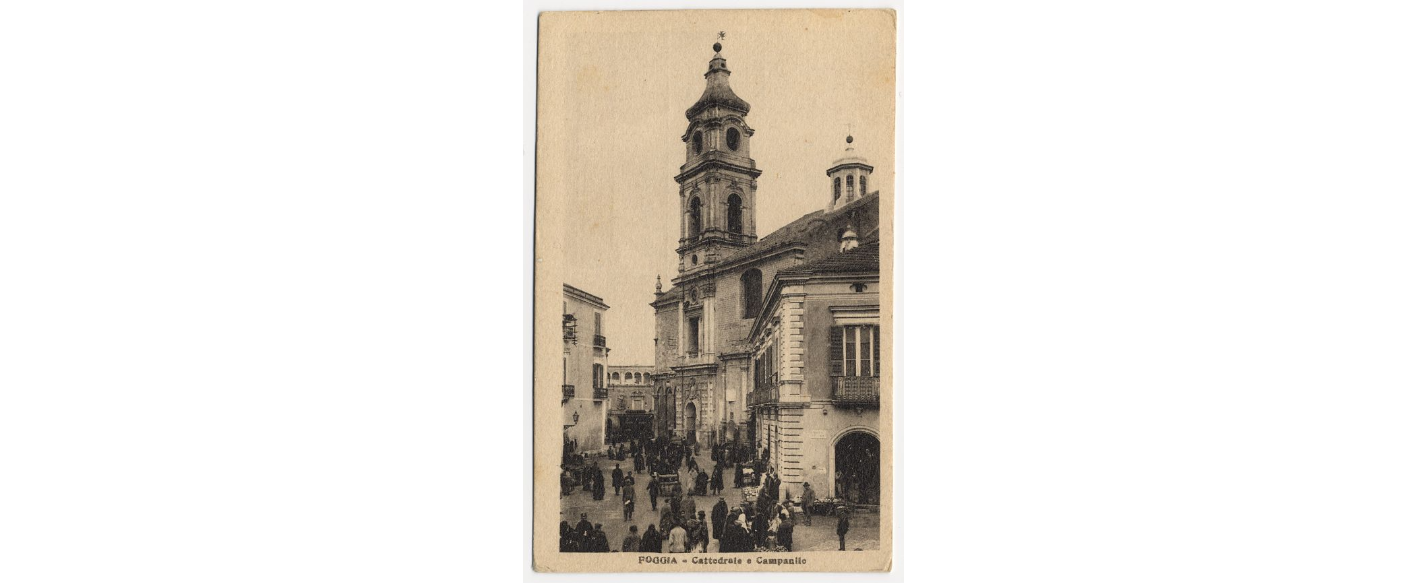 Foggia - Cattedrale e Campanile, cartolina, FFC018081