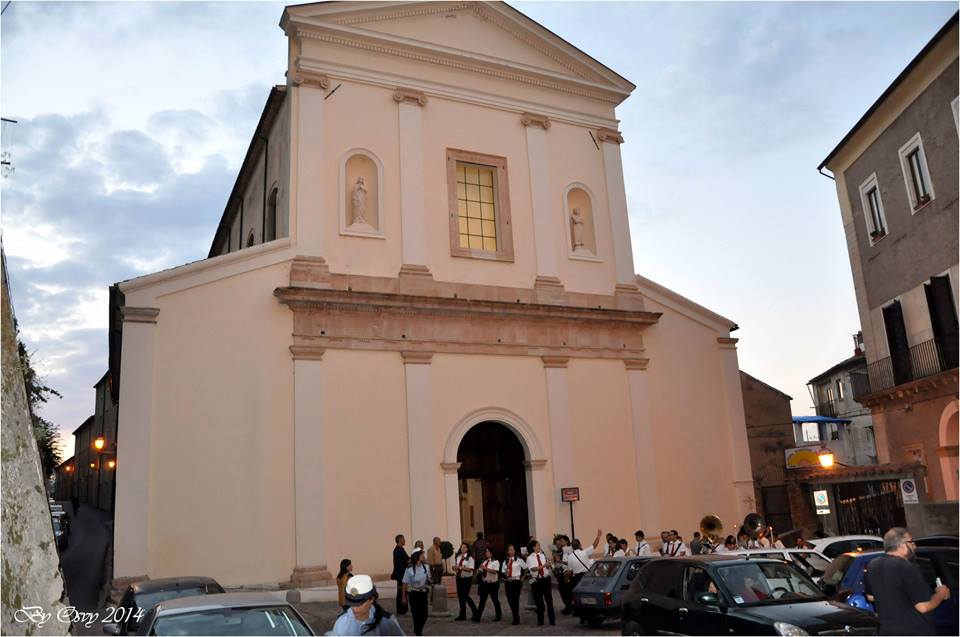 Lupo silano 1914, Facciata della Chiesa san Francesco d'Assisi nel centro storico di Cosenza, 2015, fotografia digitale