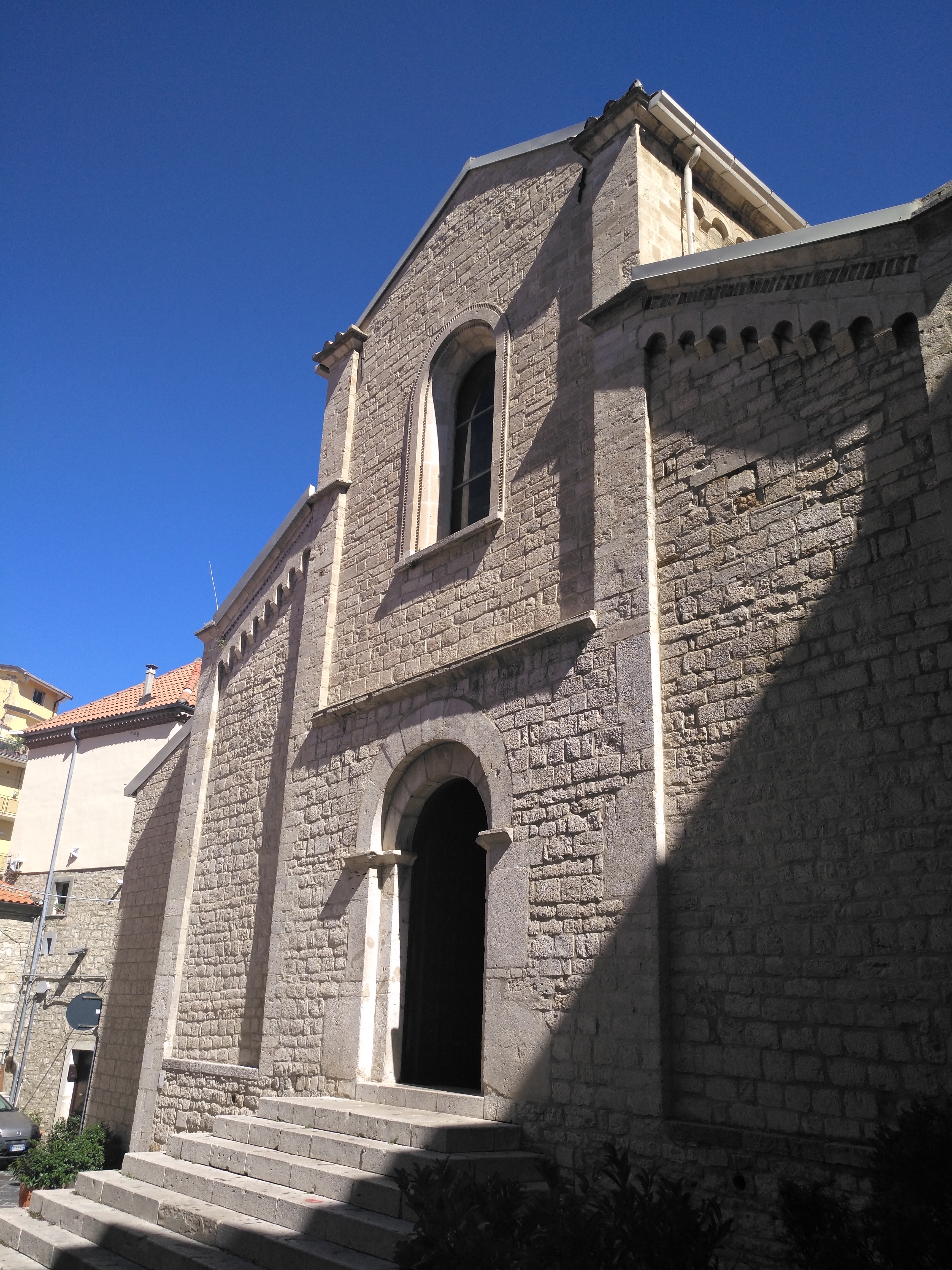 Luigi Catalani, Potenza, Chiesa di San Michele Arcangelo, facciata, 2019, fotografia digitale
