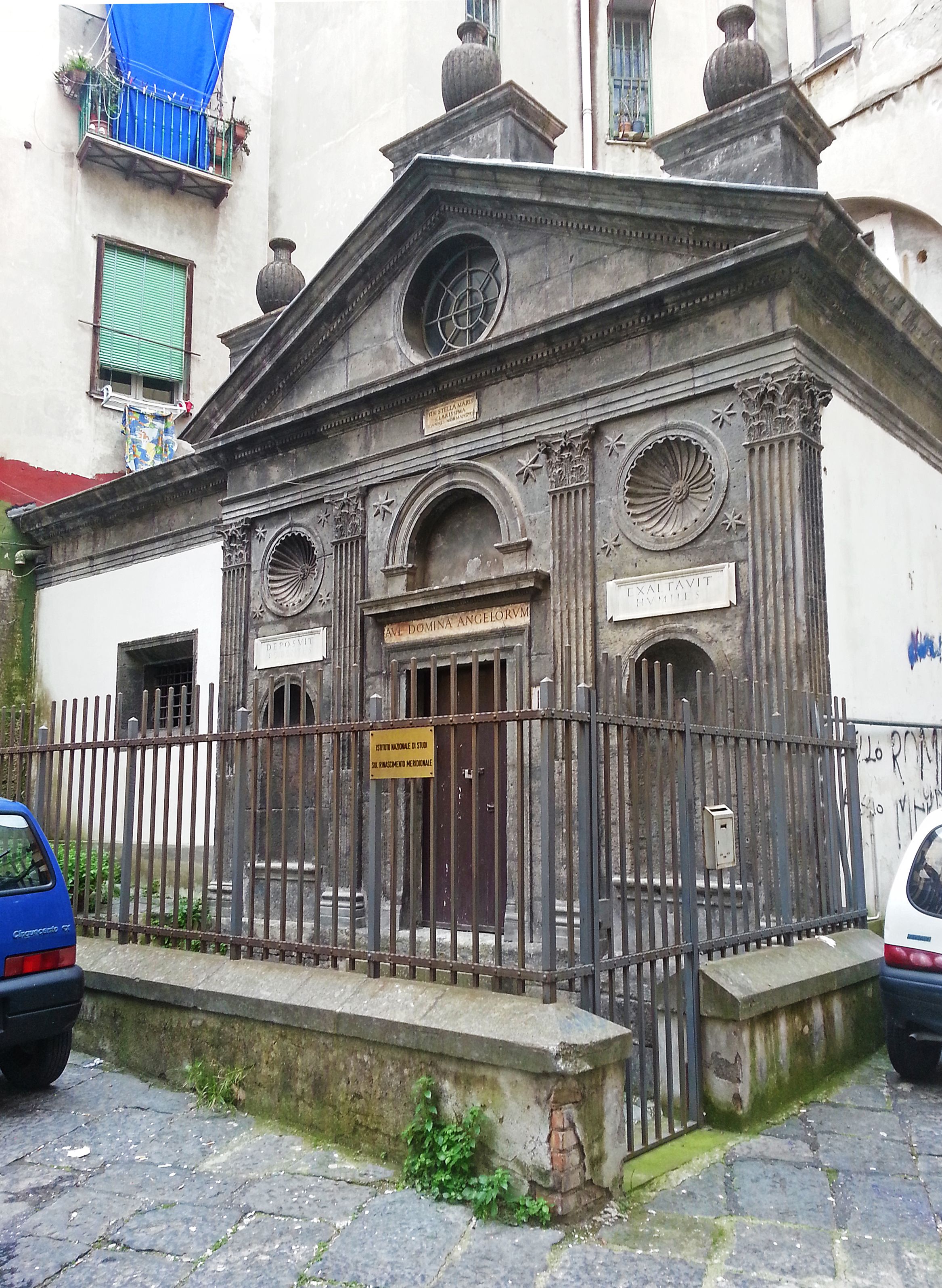 Pinotto992, Cappella di Santa Maria della Stella - facciata, 2014
