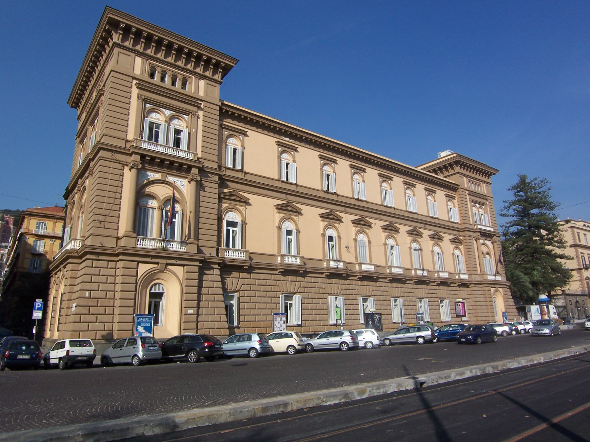 Johnnyrotten, Palazzo Caravita di Sirignano - Riviera di Chiaia (neighbourhood on the seaside in Naples), fotografia digitale