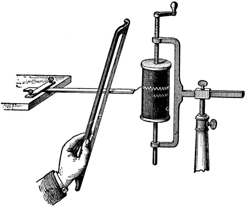 Elroy M. Avery, Vibroscopio meccanico, 1895.