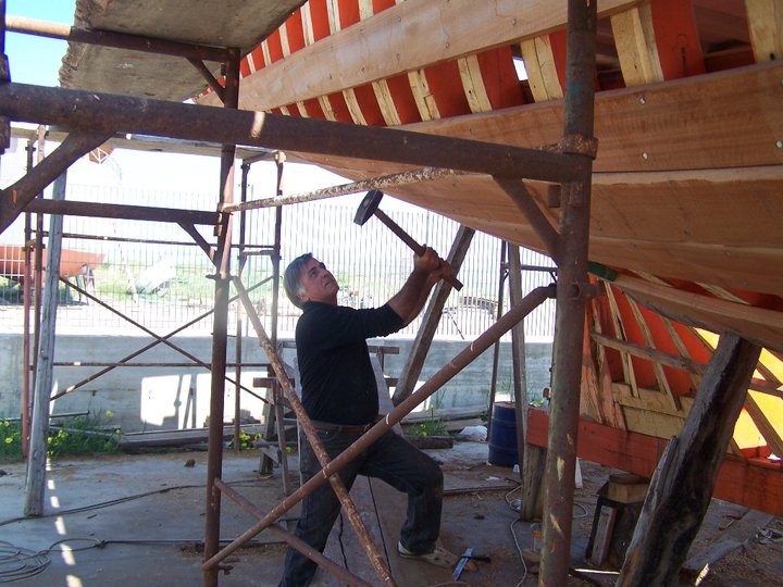 Fotografia cantiere maestri d'ascia