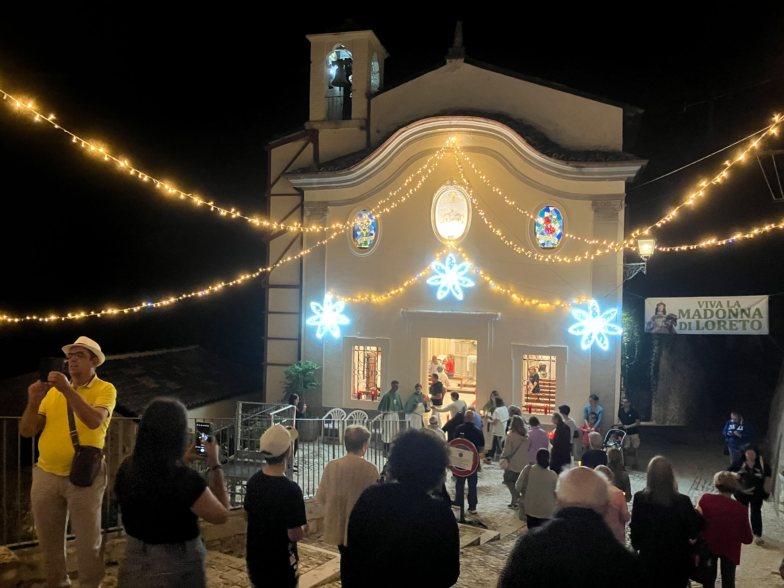 Roberto Monasterio, Pacentro – Chiesa della Madonna di Loreto, 2024, fotografia digitale