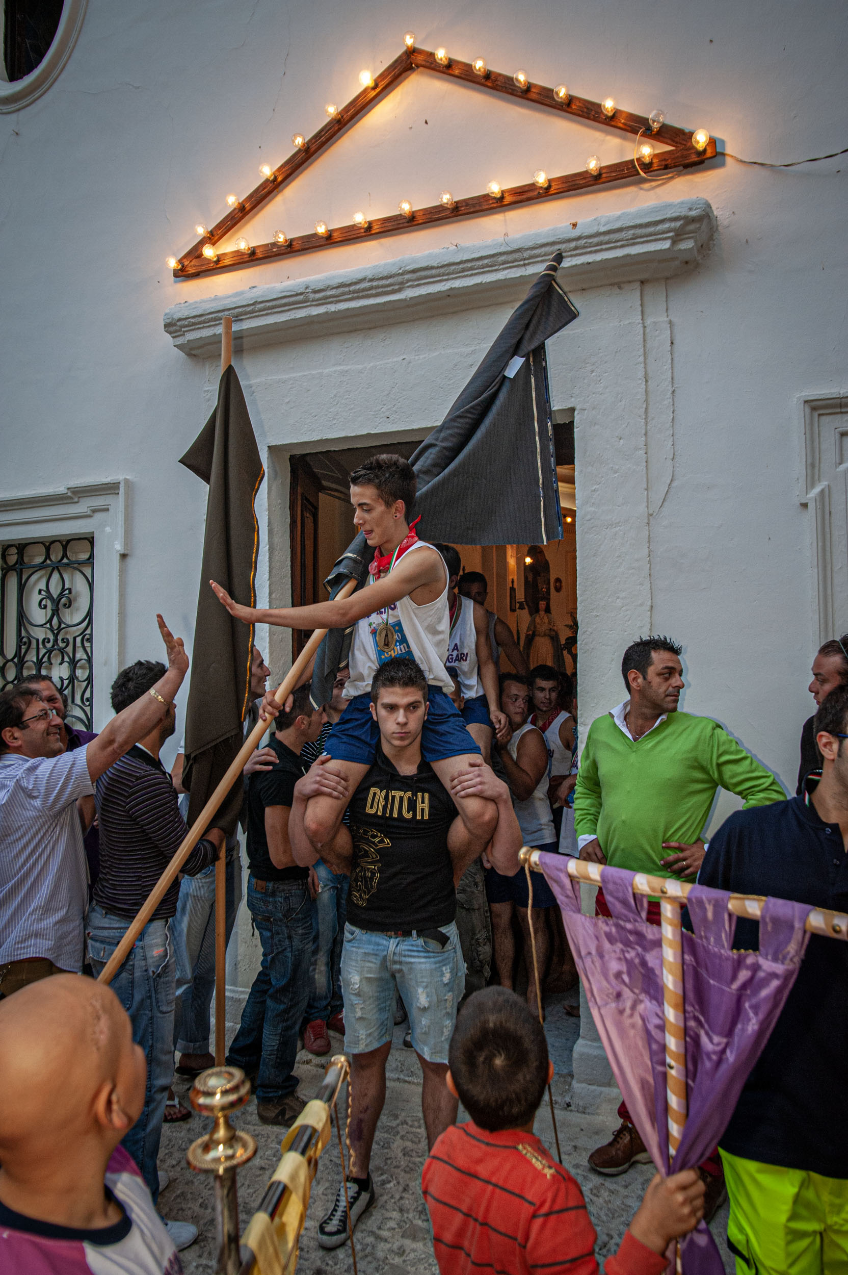 Roberto Monasterio, Pacentro – Uscita dello Zingaro vincitore, 2009, fotografia digitale