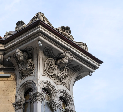 Villino Raby, Torino, dettaglio