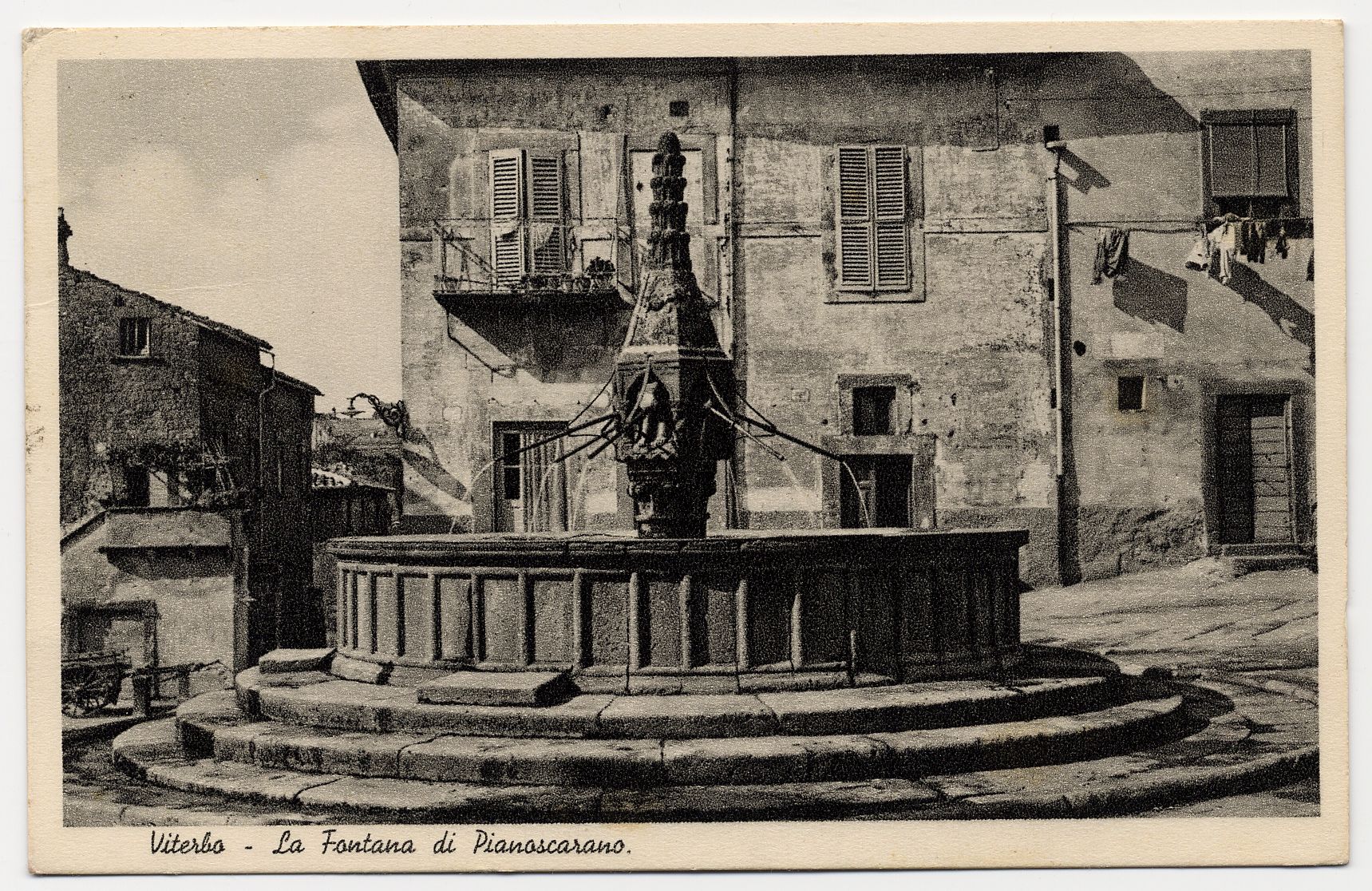 Fotografo non identificato, Viterbo - La Fontana di Piano Scarano, 1923, FFC006146